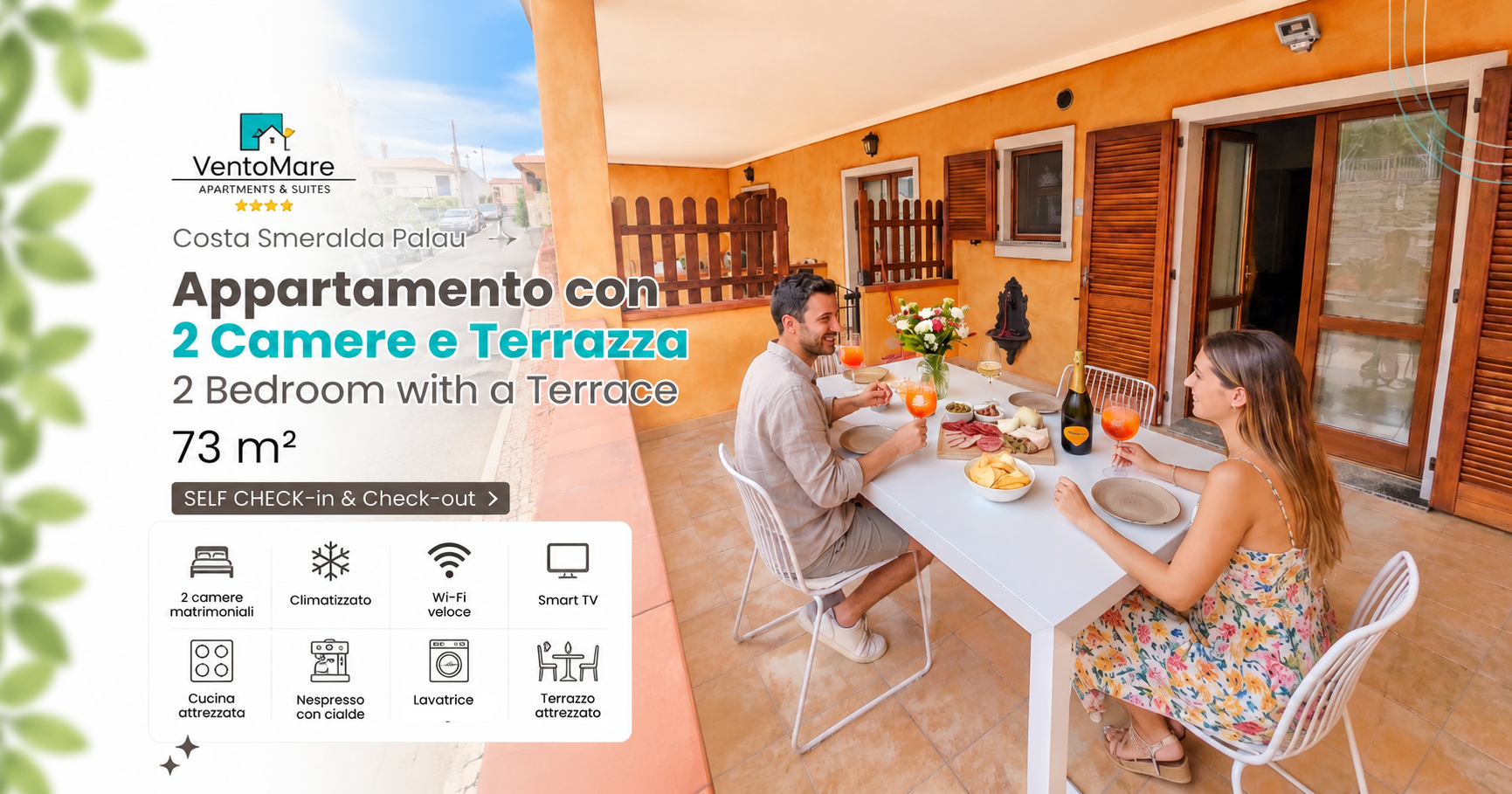 Cavour Apartment with Private Veranda