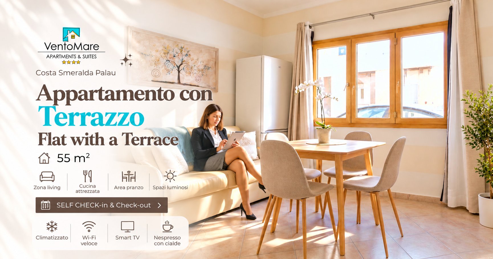 One-bedroom Apartment with Terrace