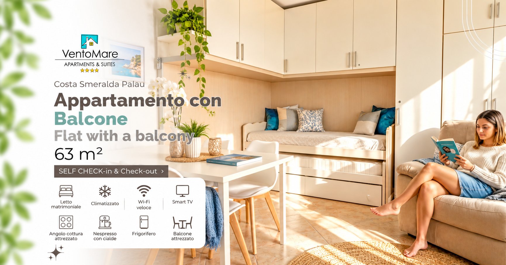 Apartment with Private Patio